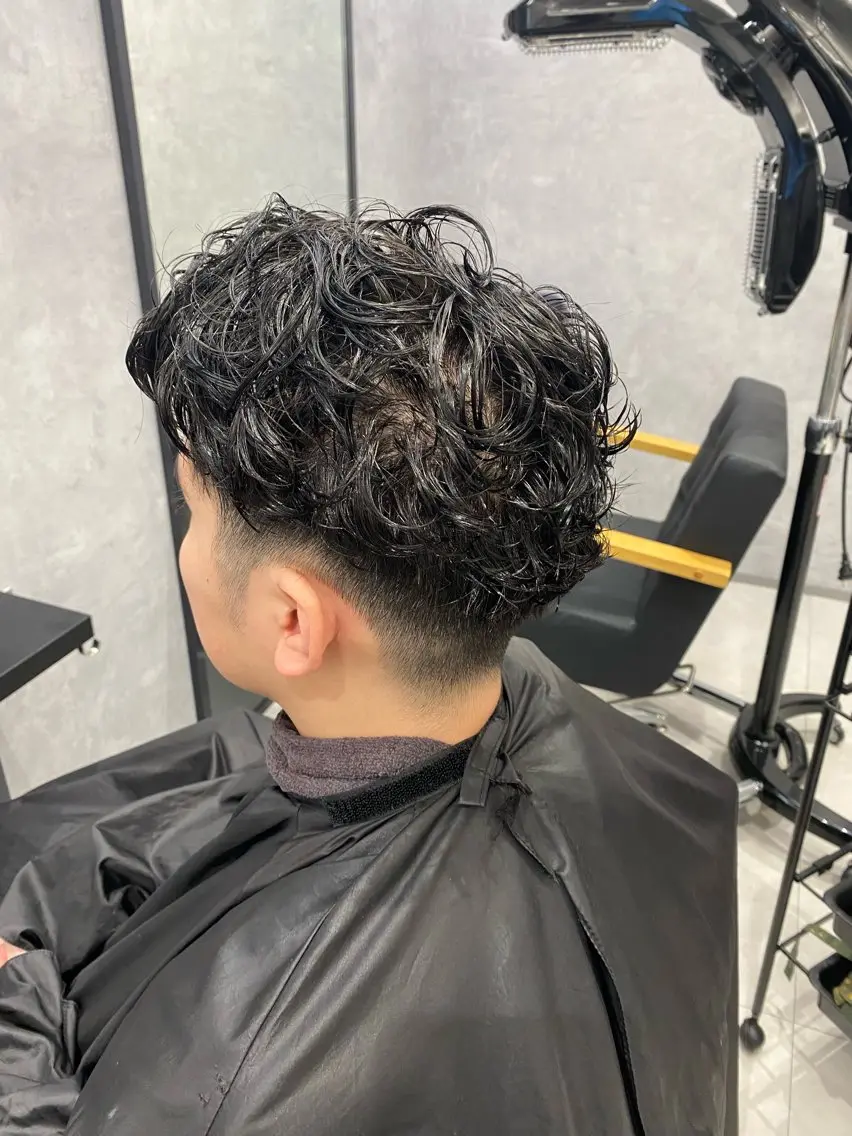 メンズ カット パーマ KATO ✂️のヘアスタイル