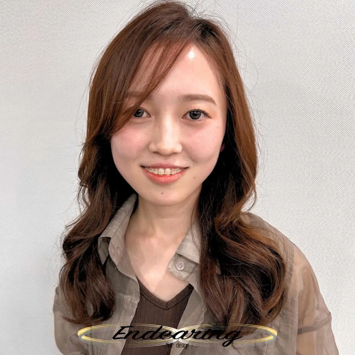 カラー ベージュカラー 透明感カラー カット ヘアカラー Endearing 銀座/YOKOのヘアスタイル