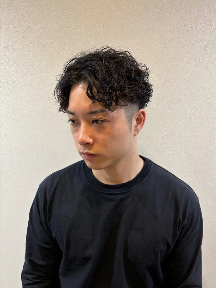 【ミニモ限定】✂️メンズカット+選べるパーマ🌀の写真