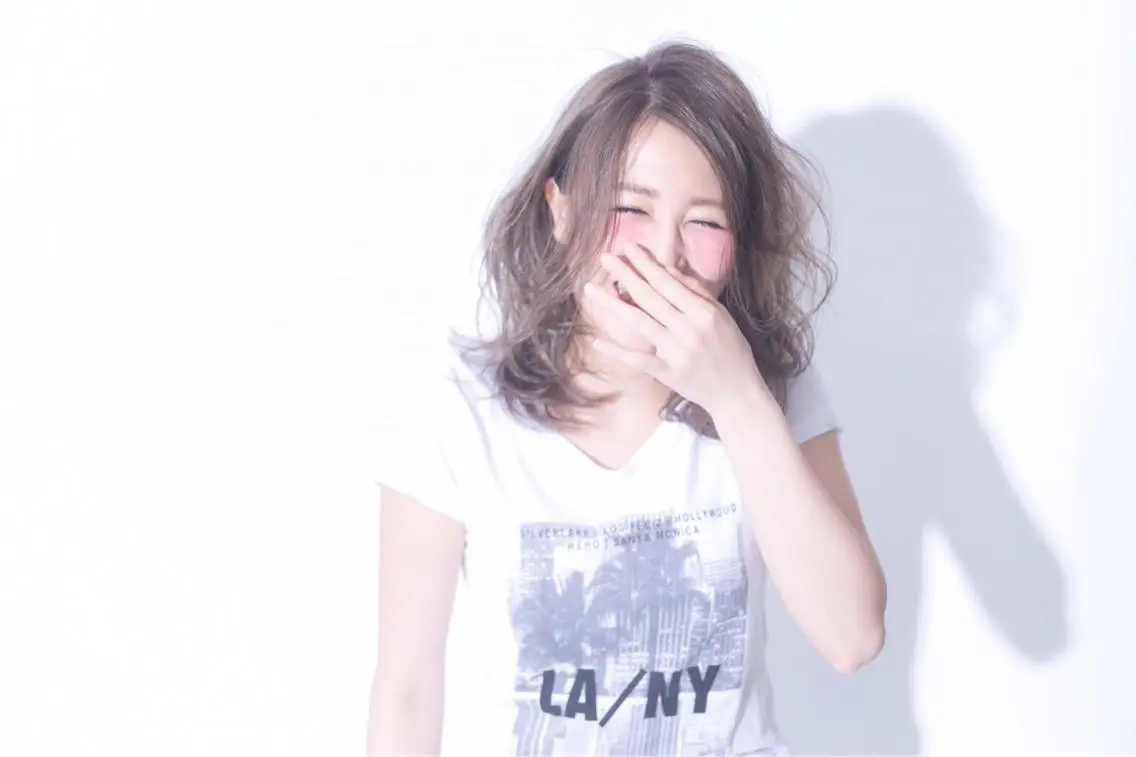 ミディアム カラー パーマ ヘアアレンジ メンズ キッズ ネイル マツエク・マツパ アティリー 西梅田のヘアスタイル