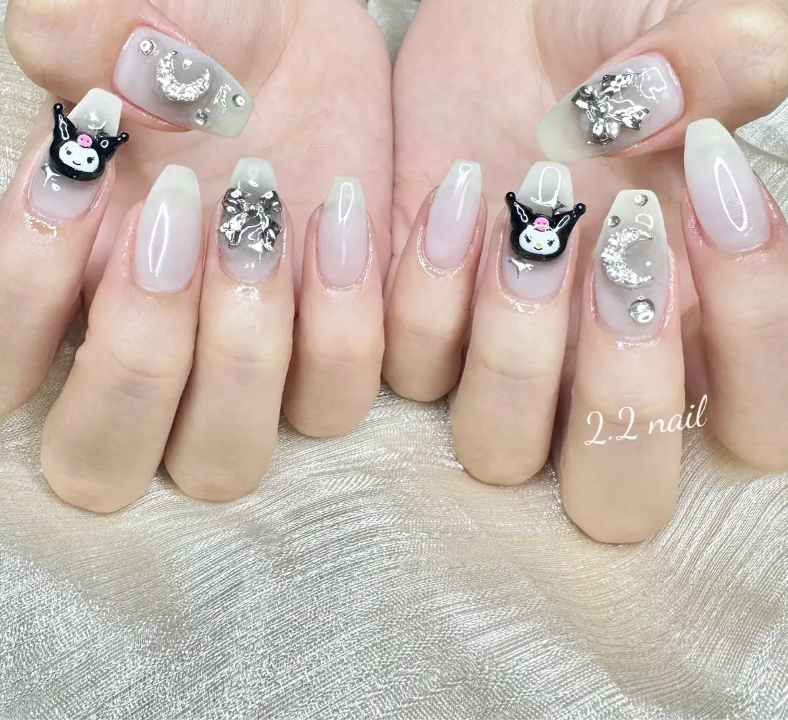 ネイル 🍒Luvia ワンホンネイルのネイルデザイン
