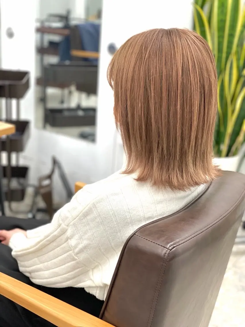 カラー カット ヘアカラー トリートメント 💜レディース特化 今井彩楓💜のヘアスタイル