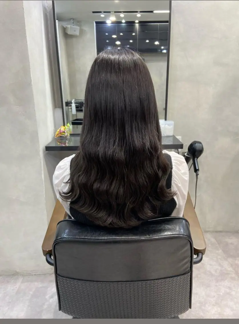 セミロング 韓国風ヘア ボブカット艶髪 矯正濱川響太のヘアスタイル
