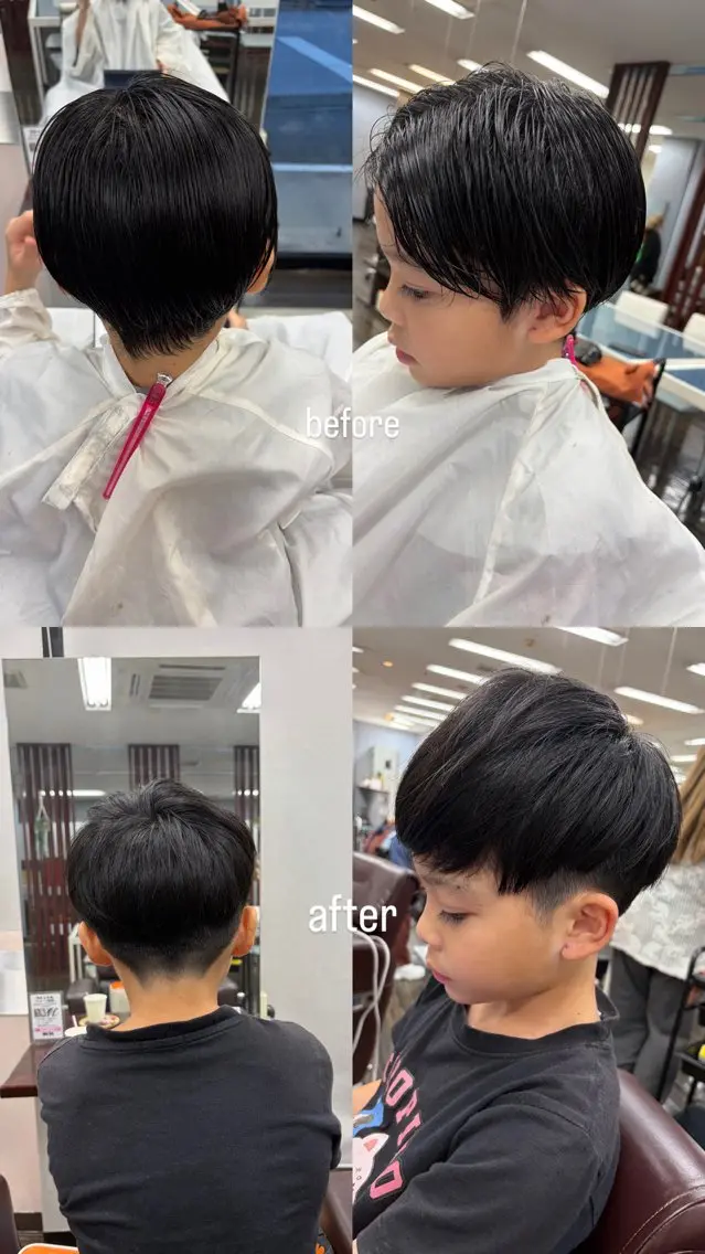 メンズ マッシュ 大城 ひな乃のヘアスタイル
