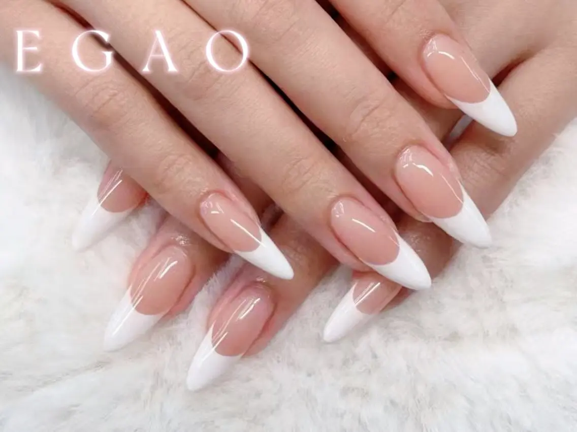 ネイル 長さ出し ジェルネイル 韓国ネイル マグネットネイル 持ち込み ハンドネイル EGAO NAIL 錦糸町店のネイルデザイン