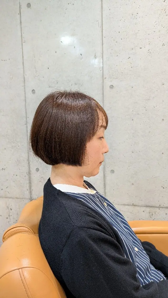 ショート ボブ 浅井 琴音のヘアスタイル