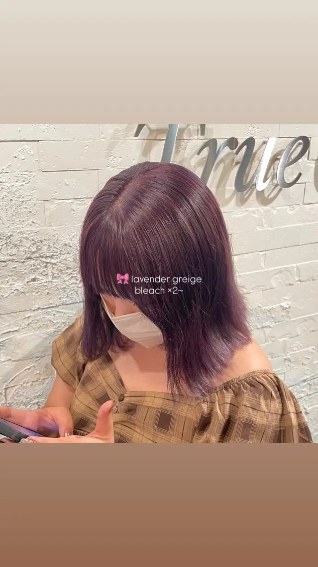 【🍯minimo限定🍯】似合わせカット✂️＋透明感Wカラー＋3stepトリートメント🪄💫の写真