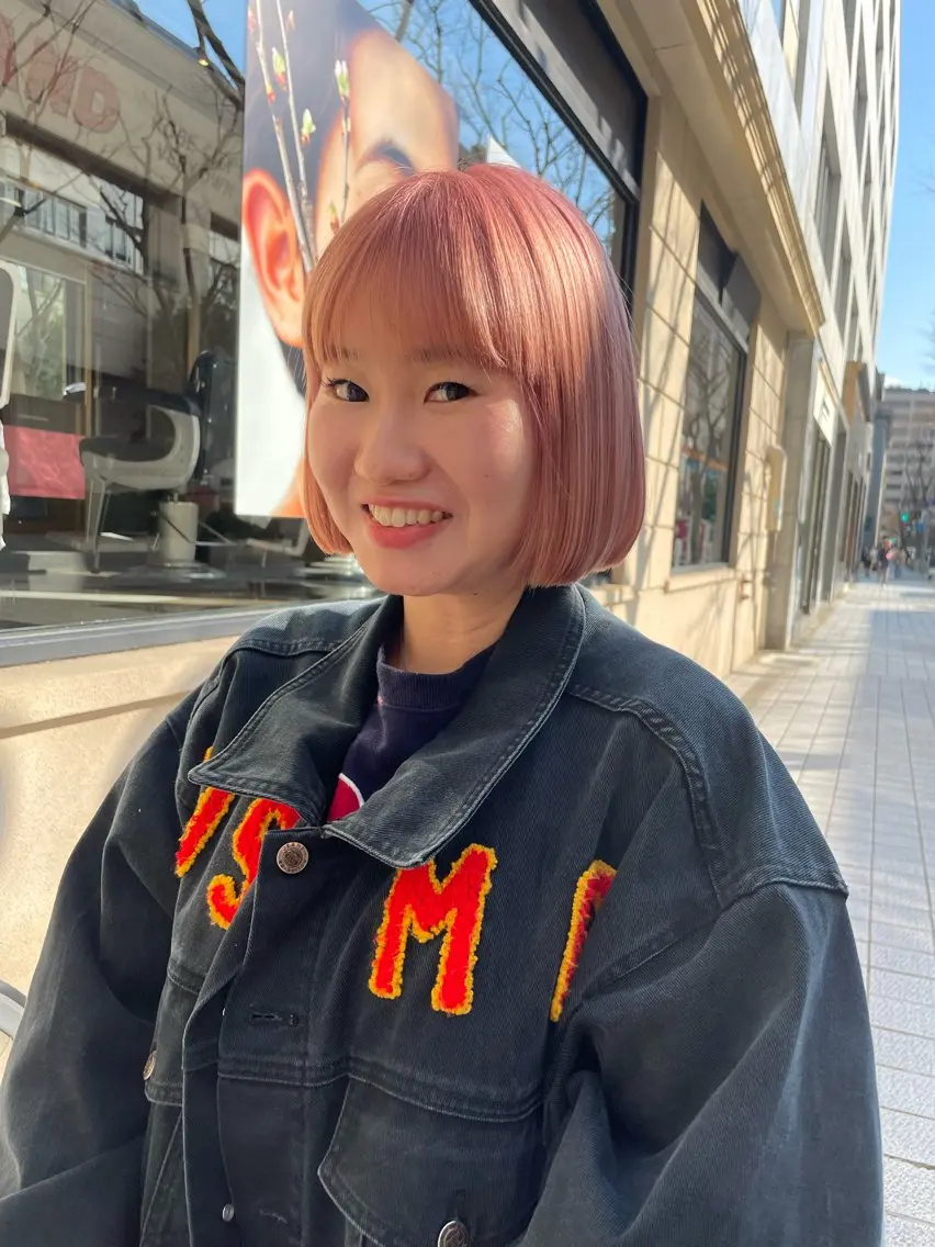 ミディアム CHIHIRO メリケンビューティーのヘアスタイル