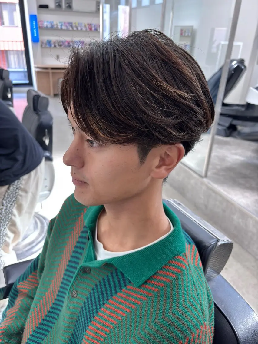 パーマ メンズ カット パーマ 🔥波巻き/ツイスパ 特化🔥メンズパーマのヘアスタイル