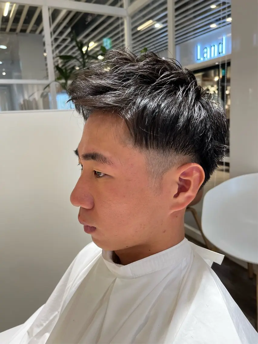 メンズ こやま りほのヘアスタイル