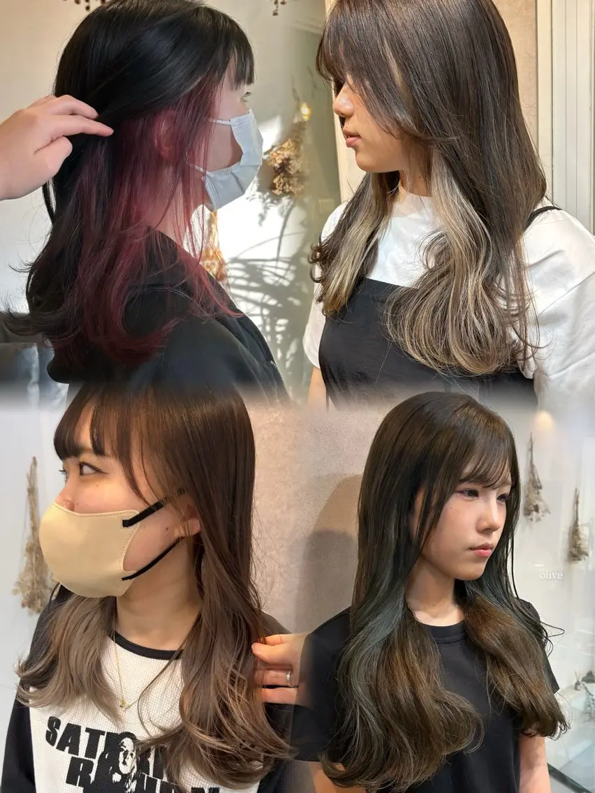 ロング カラー ヘアカラー silk🕯 hikaruのヘアスタイル