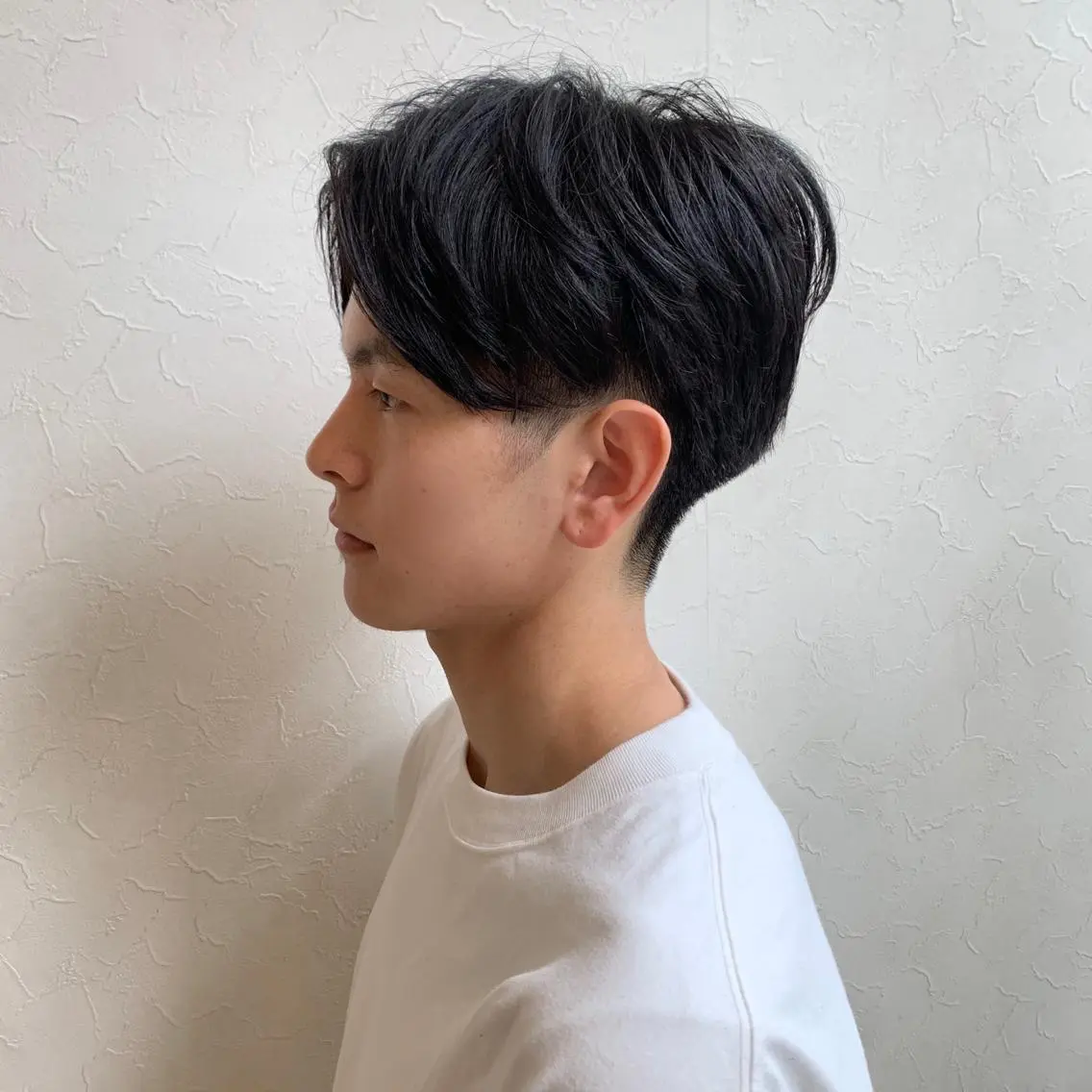 ショート メンズ センターパート 刈り上げ メンズ指名多数!! 田島史也のヘアスタイル
