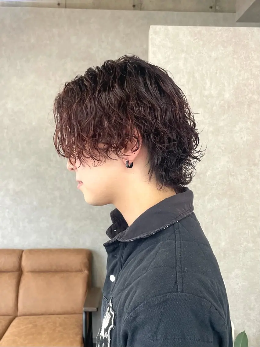 パーマ メンズ ✂︎メンズ特化船橋 パーマ優希のヘアスタイル