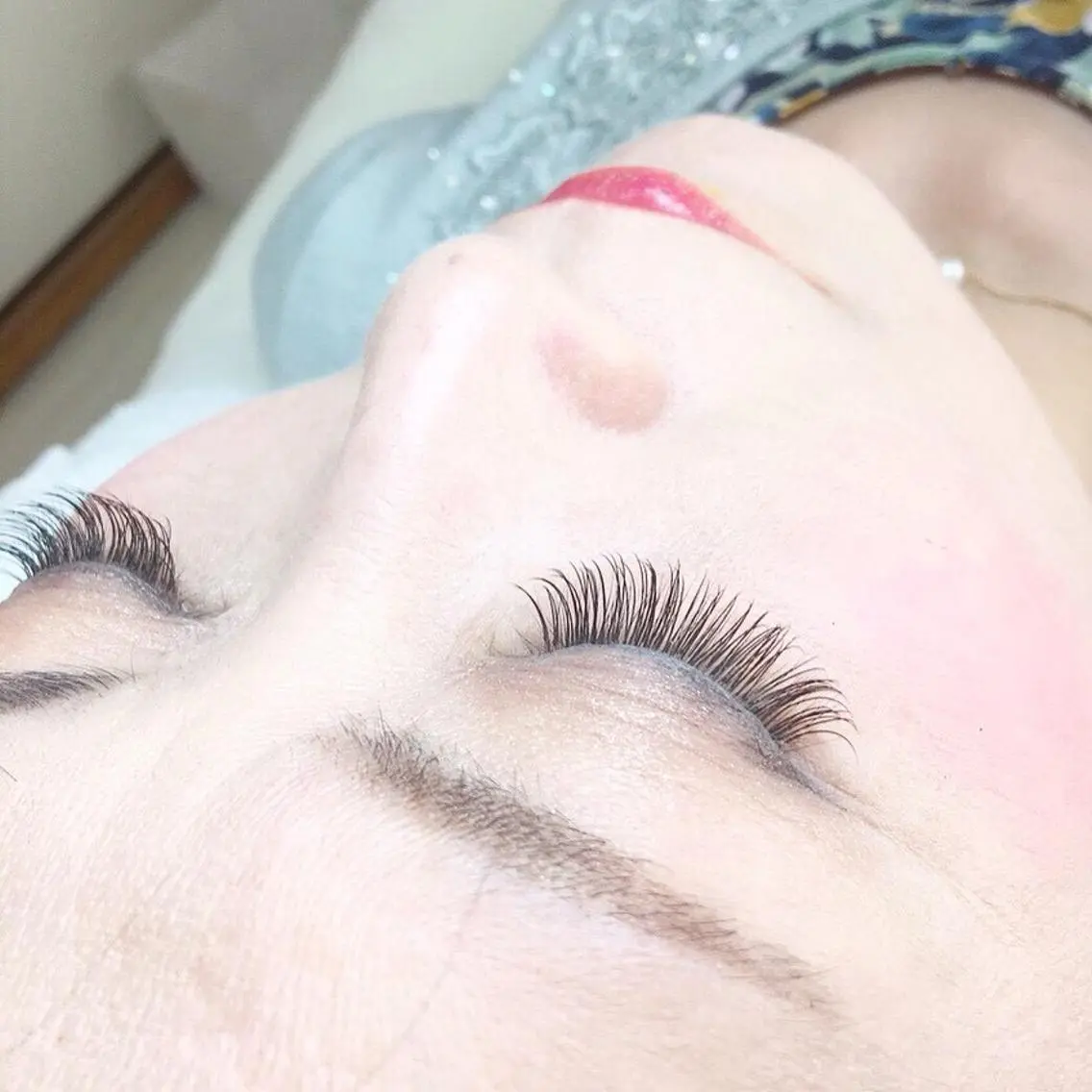 ロング カラー パーマ ヘアアレンジ キッズ ネイル マツエク・マツパ brille ~eyelash~のヘアスタイル