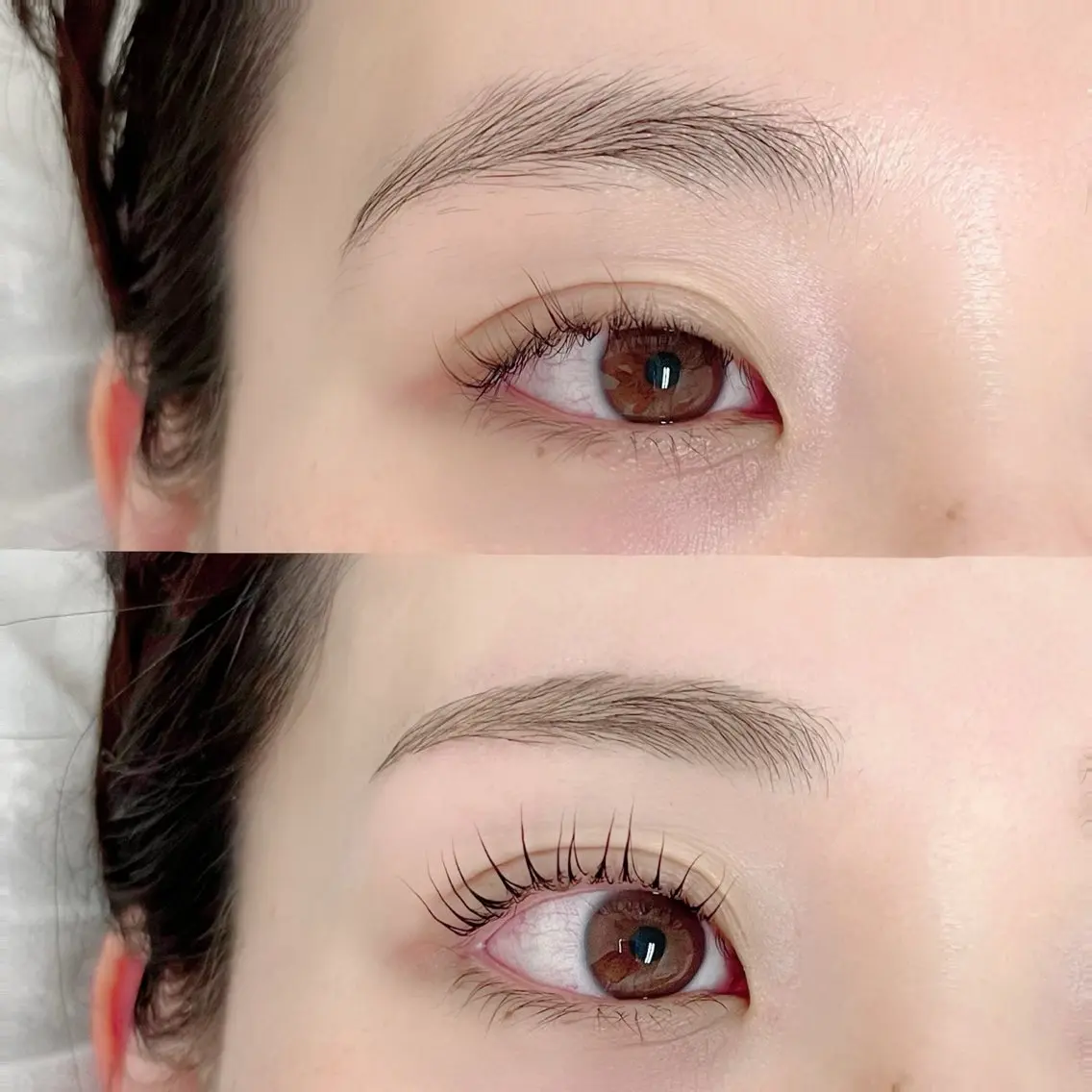 アイブロウ ワックス脱毛 眉カット Eyelash Salon Emmaのマツエク・マツパデザイン