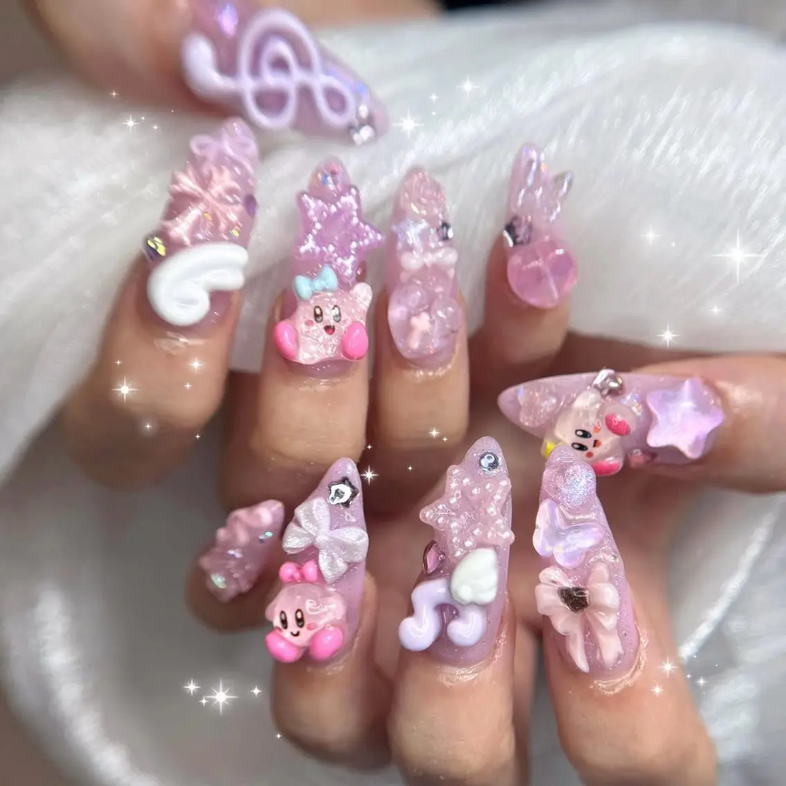 ネイル ハンドネイル 渋谷ビュレネイル Jr.練習モデルのネイルデザイン