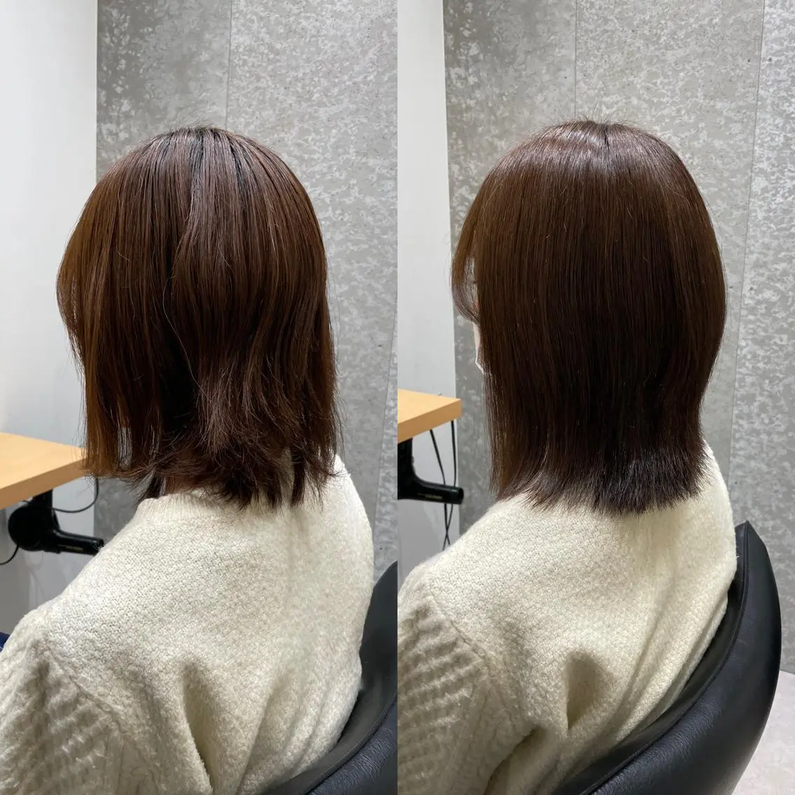 セミロング トリートメント 髪質改善ヘアケア 艶髪特化/上田のヘアスタイル