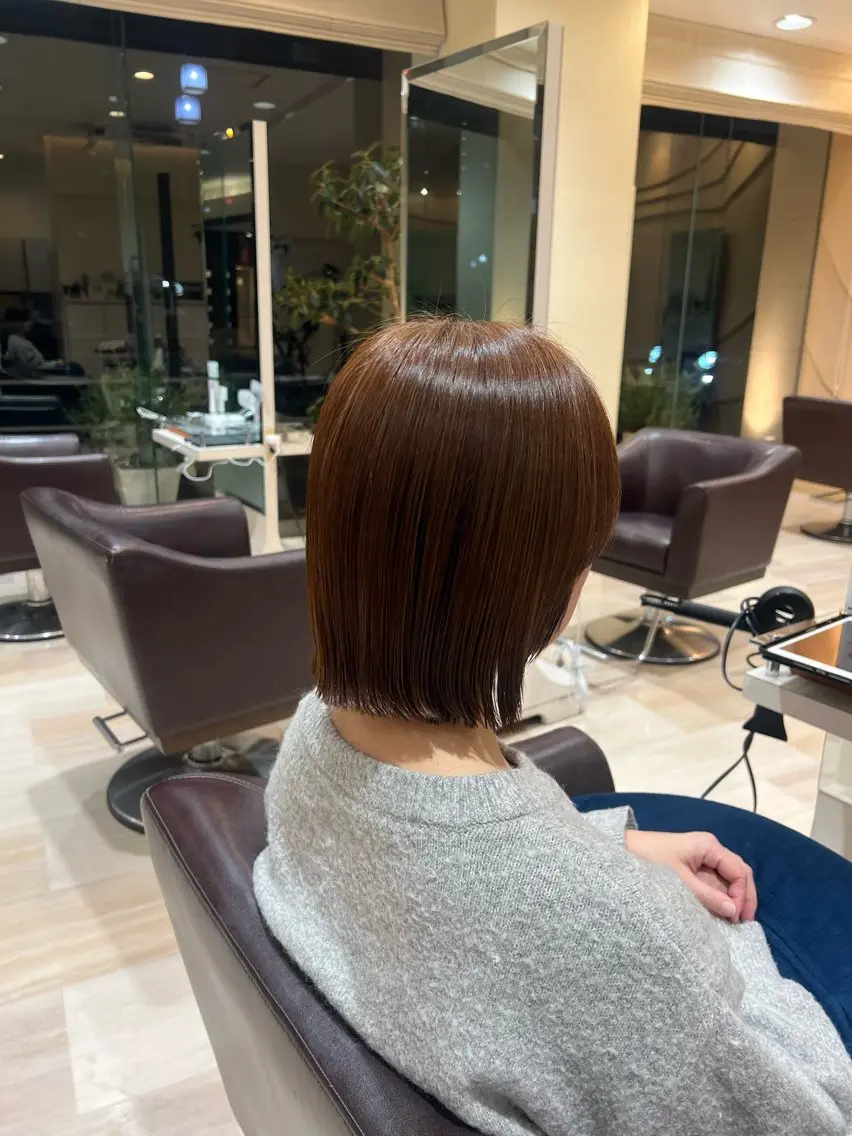 ミディアム ボブ 神山 海里のヘアスタイル