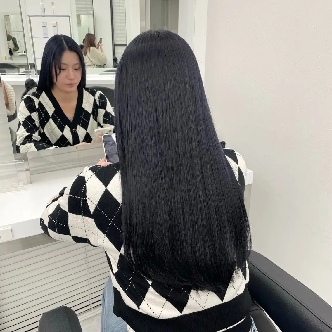 ロング ヘアアレンジ Ryo横浜韓国ヘア/ 曲がる縮毛矯正特化のヘアスタイル