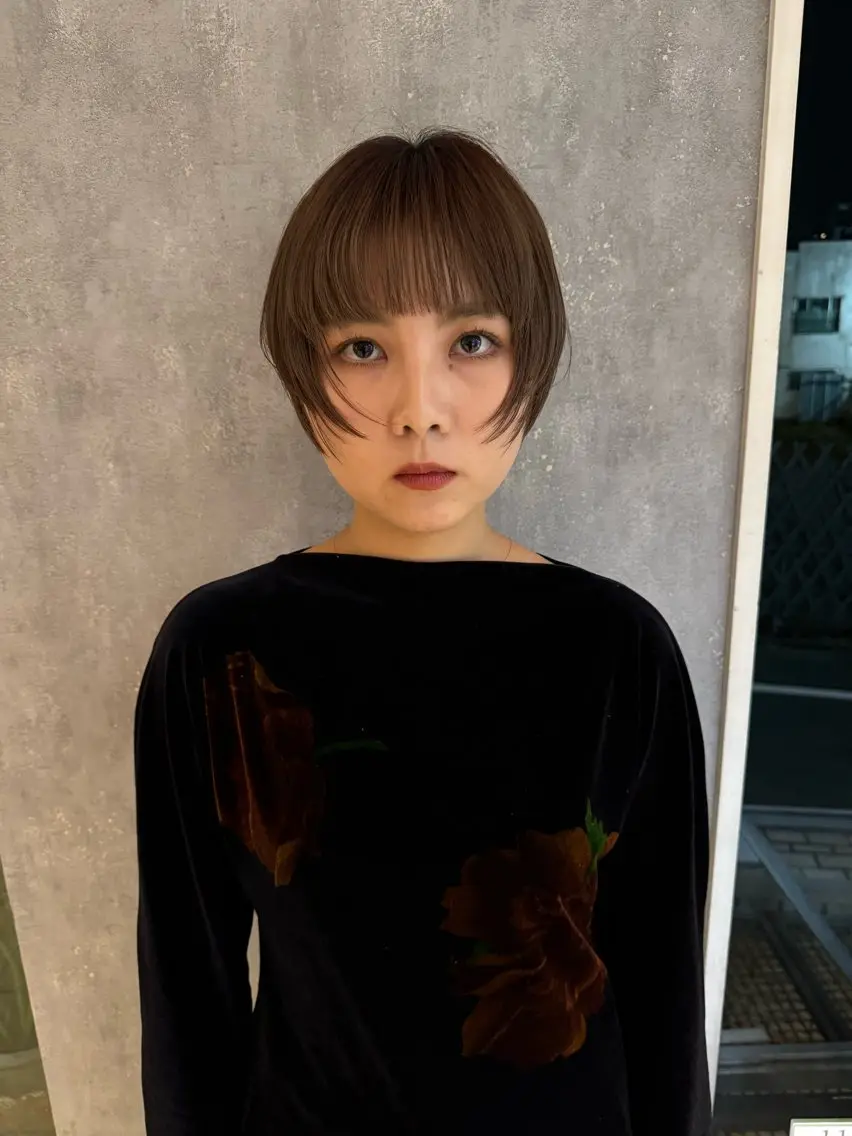 ショート ショートボブ ボブ ショートヘア Riku 西荻窪/メンズカットのヘアスタイル