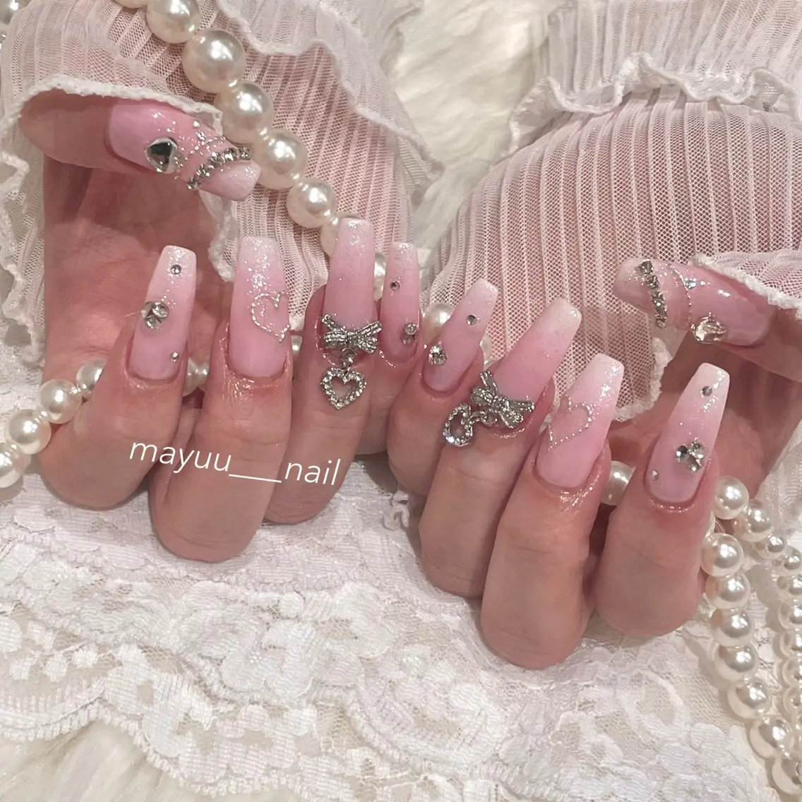ネイル 🎀 Mayu 🎀痛ネイルのネイルデザイン