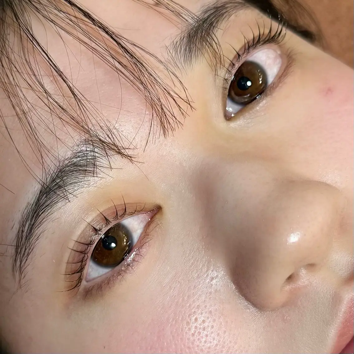 マツエク・マツパ 一重×まつ毛パーマ link-Jマツエク マツパ☘️HRNのマツエク・マツパデザイン