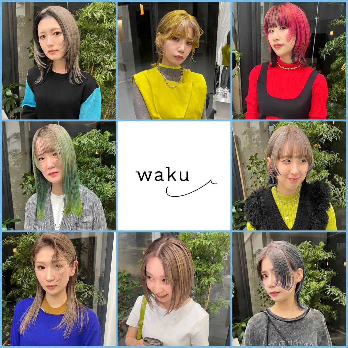 ミディアム カラー 圧倒的なクォリティ✨ waku 岡崎店のヘアスタイル