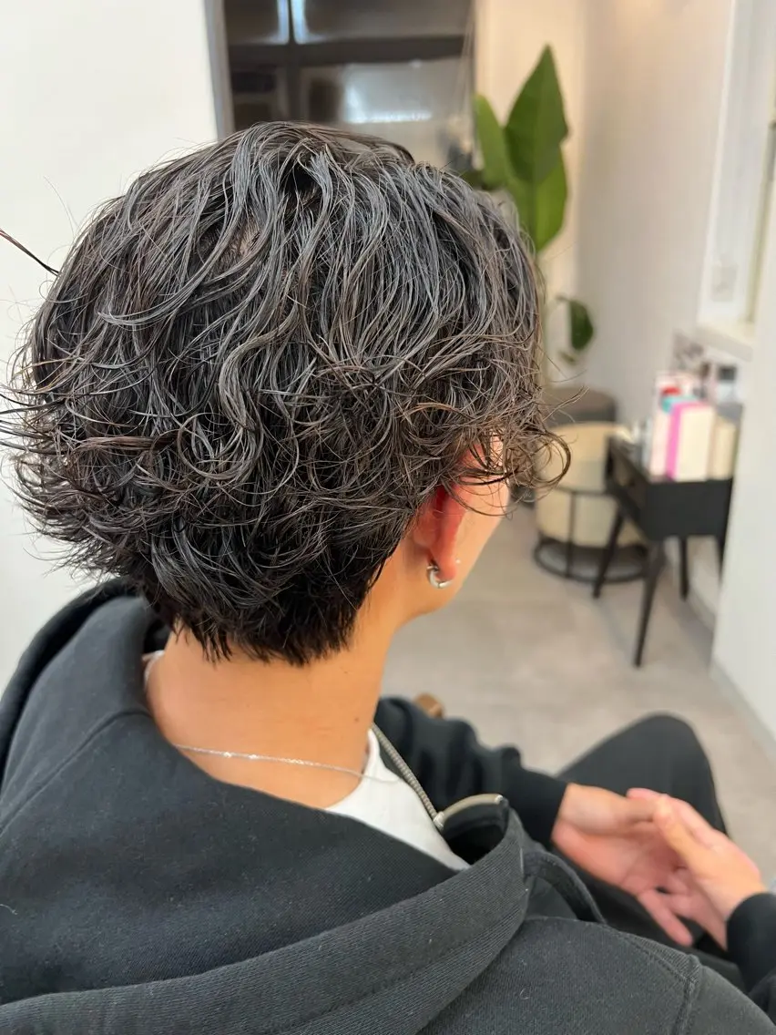 メンズカット＋パーマ🌀の写真