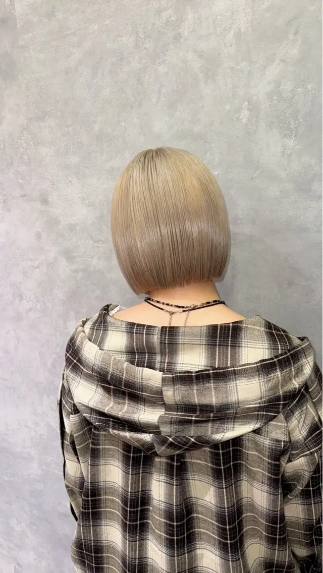 ショート ボブ 三浦 翔太のヘアスタイル