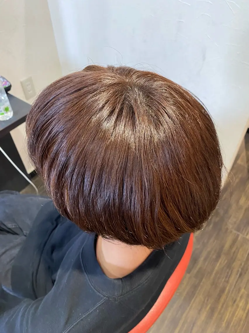 ショート カラー メンズ 諸岡 玲のヘアスタイル