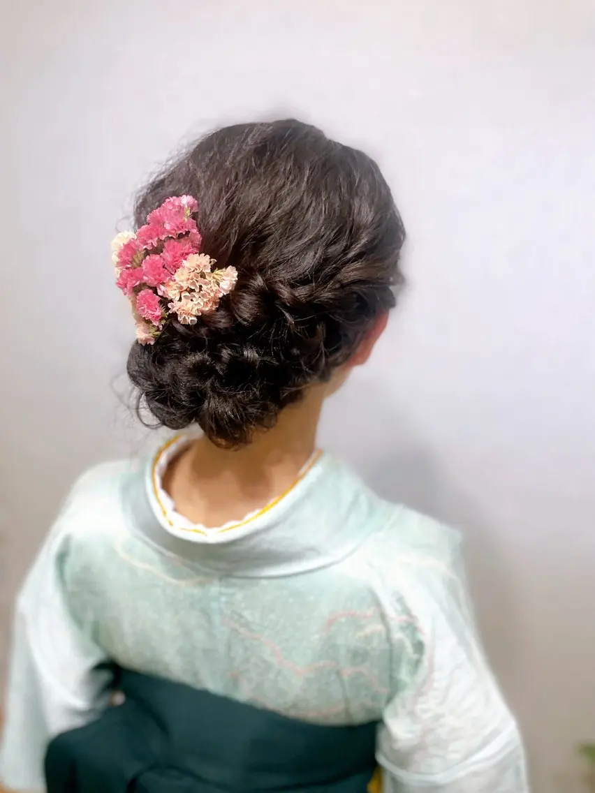 ヘアアレンジ ヘアセット hair salon【クラン】のヘアスタイル