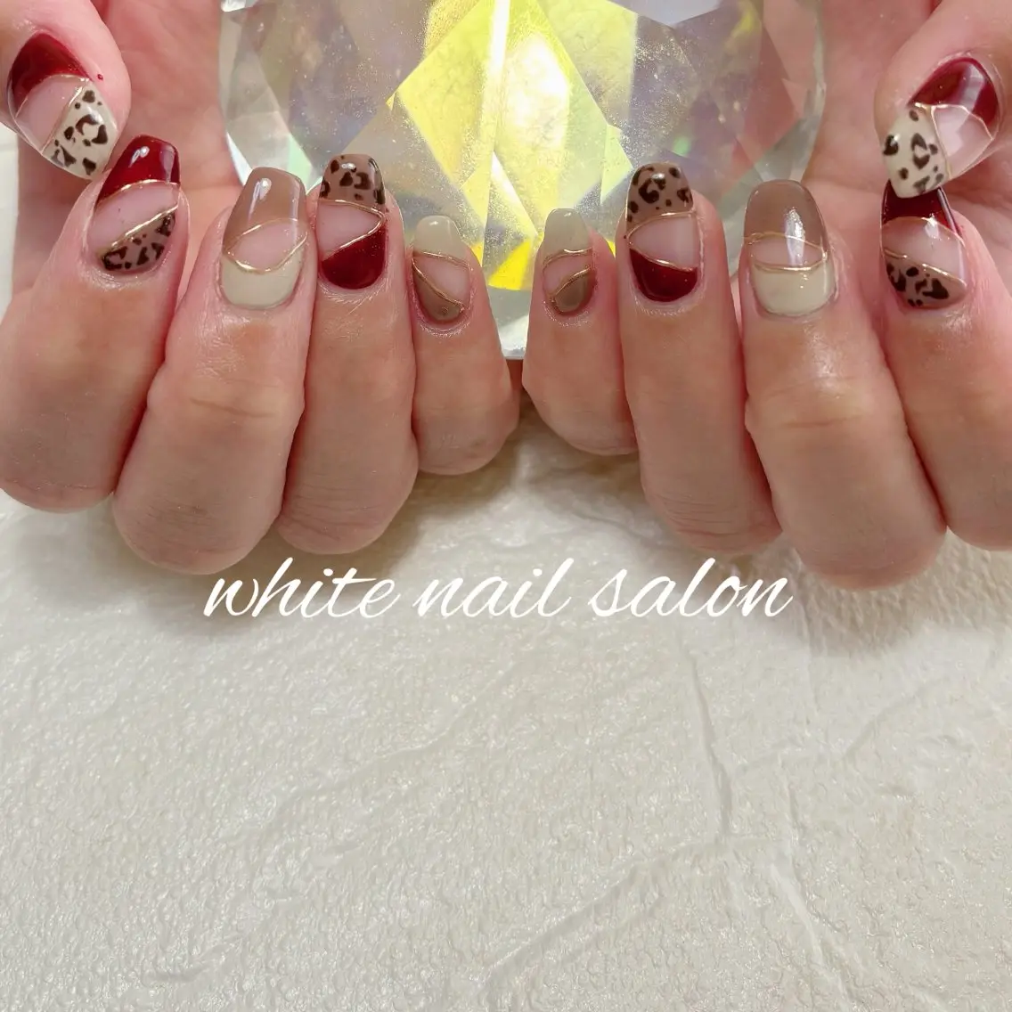ネイル フットネイル ハンドネイル white nail salonのネイルデザイン