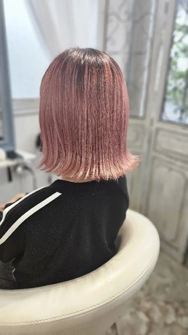 ミディアム カット 熊野 タイソンのヘアスタイル