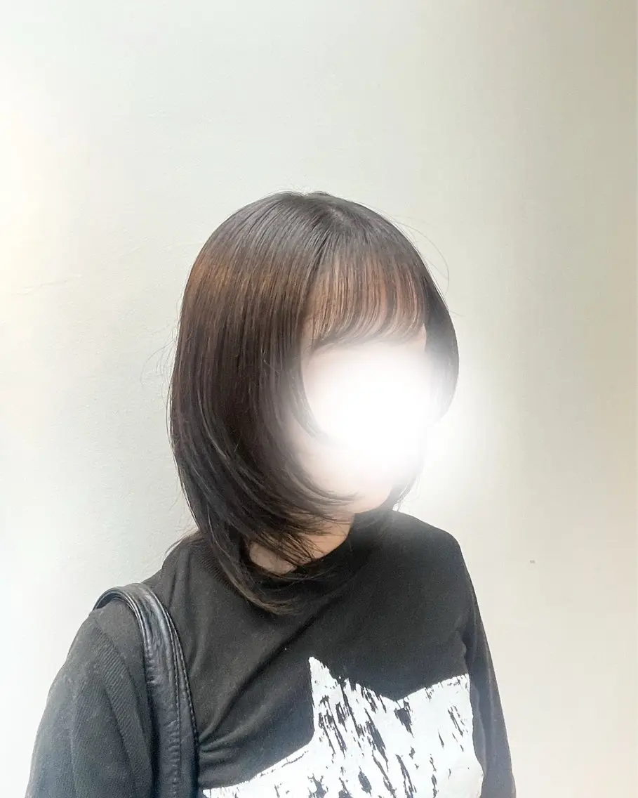 カラー ヘアカラー 𝐌𝐢𝐮♥ツヤ髪 透明感♥のヘアスタイル