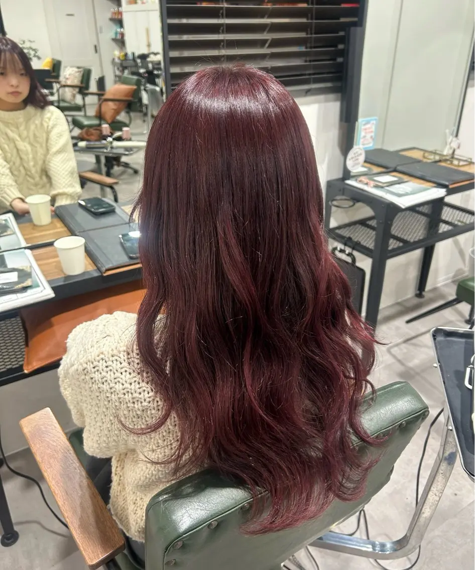 カラー kanae🫧 ｜透明感カラー｜平尾のヘアスタイル
