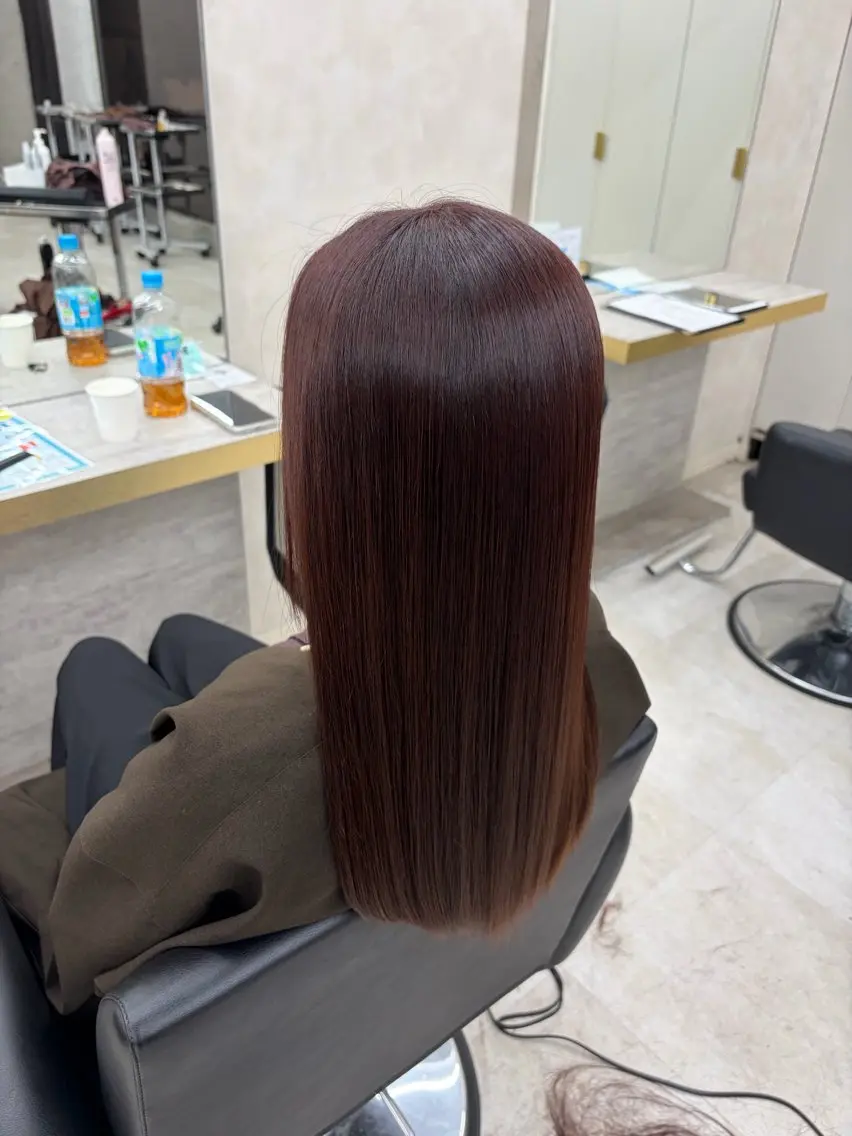 ロング カラー ヘアカラー 髪質改善🫧 ミタセイヤのヘアスタイル
