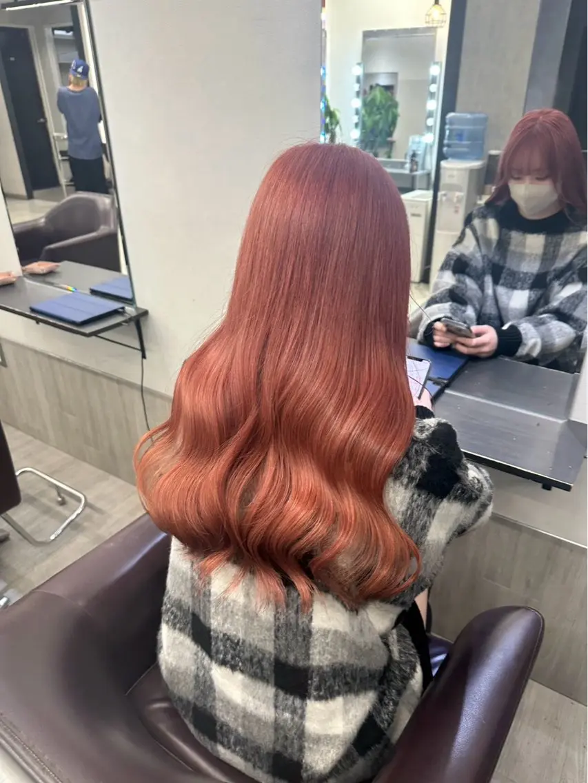 ロング カラー Maia🦋 博多 透明感カラーのヘアスタイル
