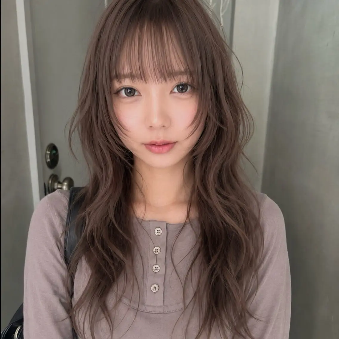 ロング ヘアカラー 🌟kyoka 艶髪ハッシュカットのヘアスタイル