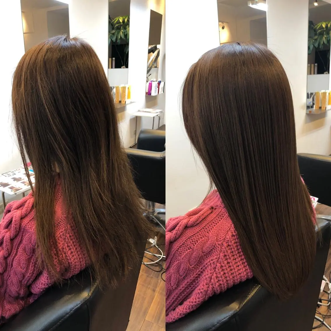 セミロング 髪質改善 トリートメント 松田 光雄のヘアスタイル