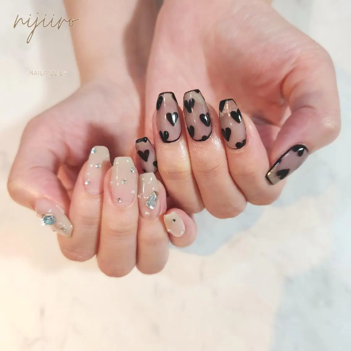 ネイル ハンドネイル nijiiro🌈 サトウのネイルデザイン