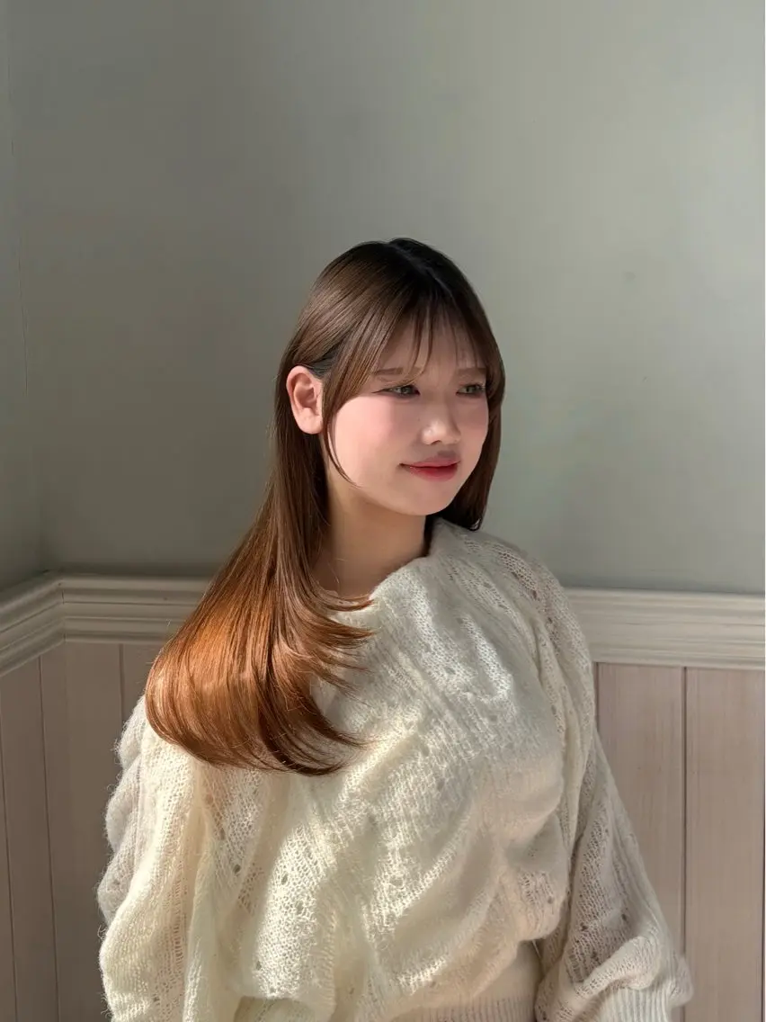 【人気No.１✨】カット＋似合わせ艶カラー（ショート不可）の写真