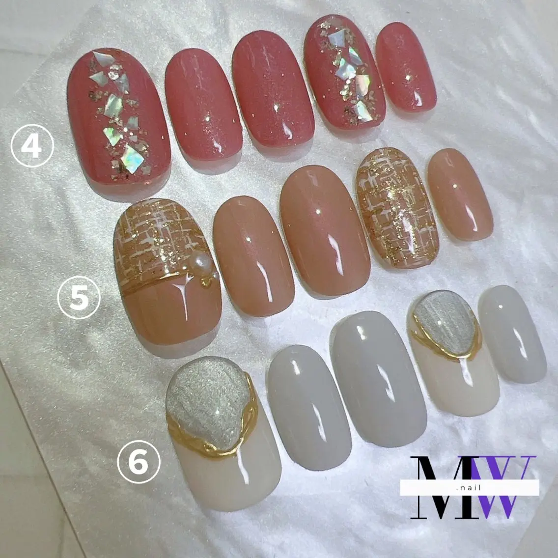 ネイル アートネイル MW .nailのネイルデザイン
