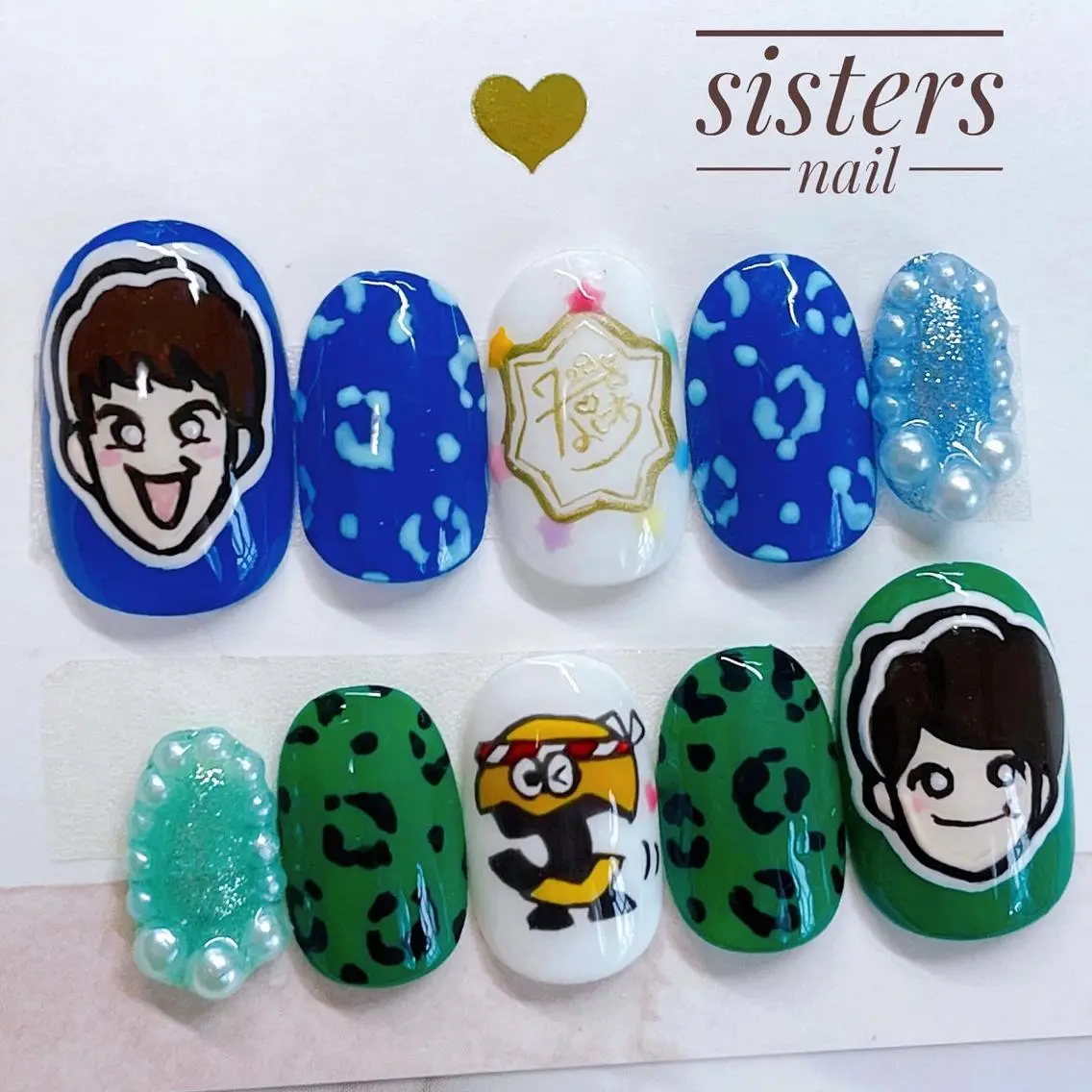 ネイル アートネイル ニュアンスネイル 夏ネイル ネイルチップ sisters nail.fのネイルデザイン