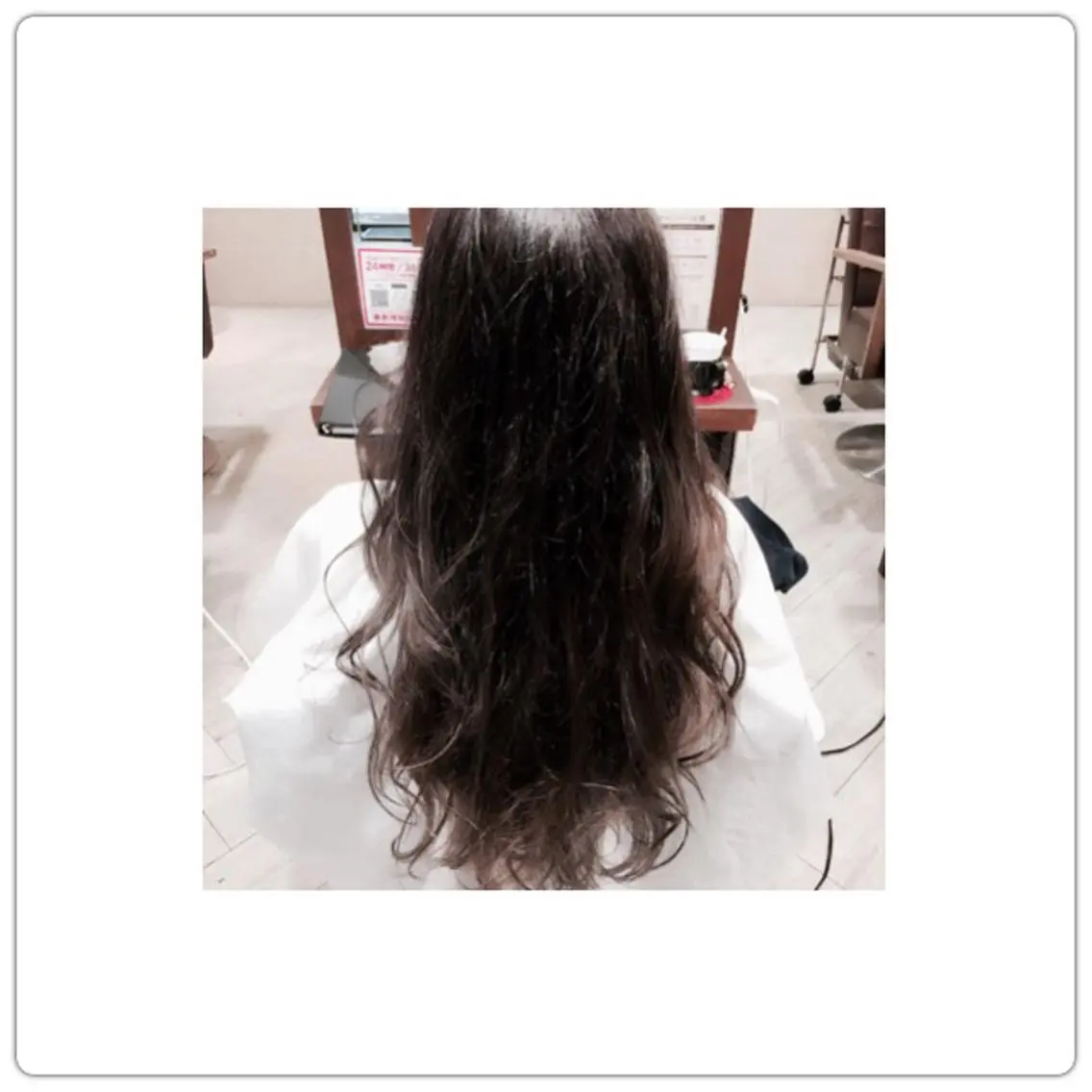 ロング カラー グレージュ ハイライトカラー ハイライト 【メンズカット】 澤下瑛一のヘアスタイル
