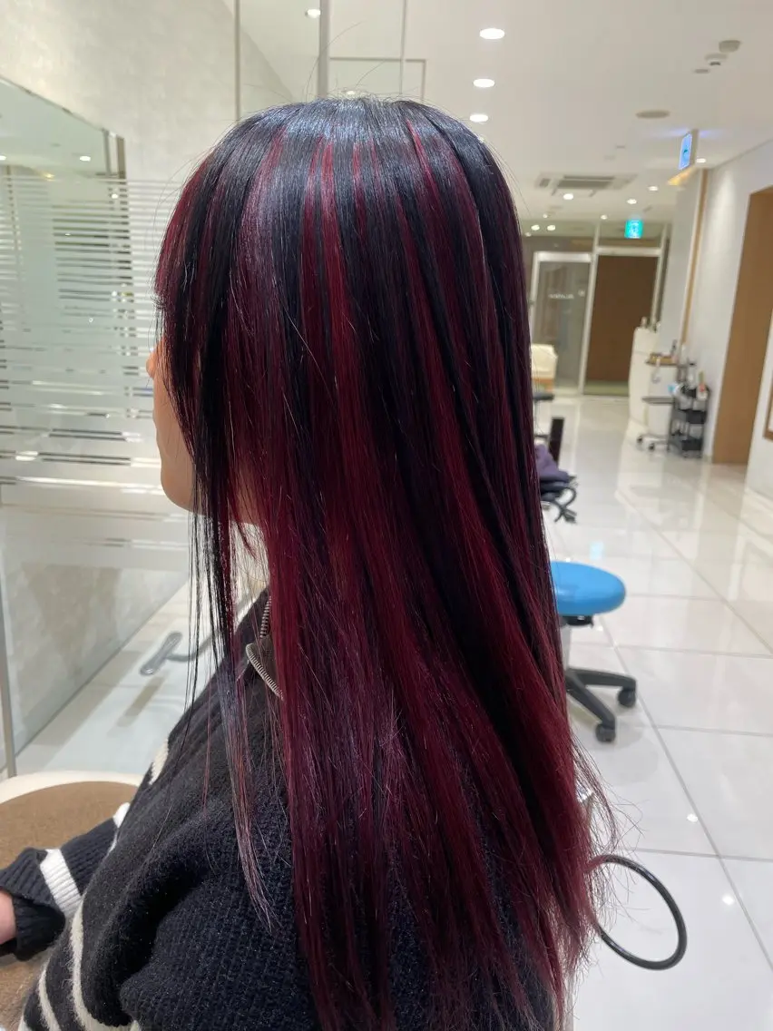 カラー ヘアカラー 🫧L`pul🫧 yuiのヘアスタイル