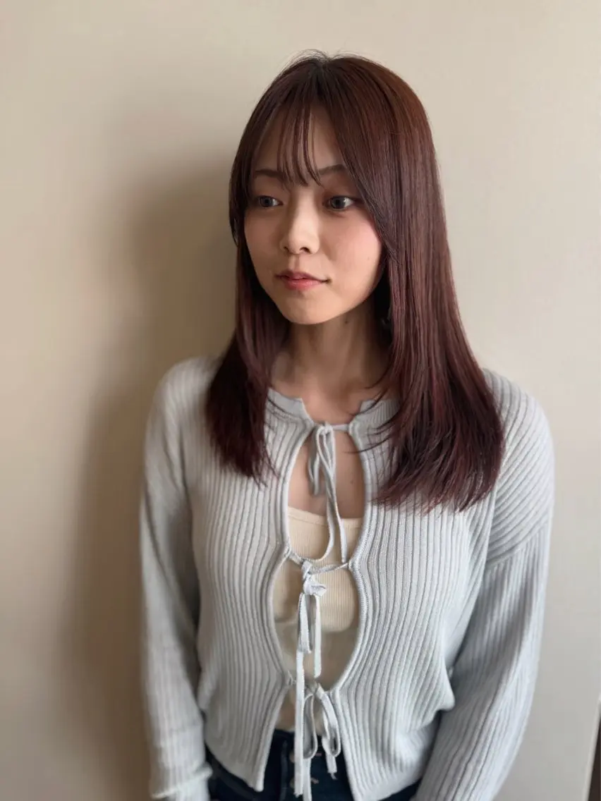 ロング カラー カット ヘアカラー 💛🤍U too e’s /店長🧸のヘアスタイル