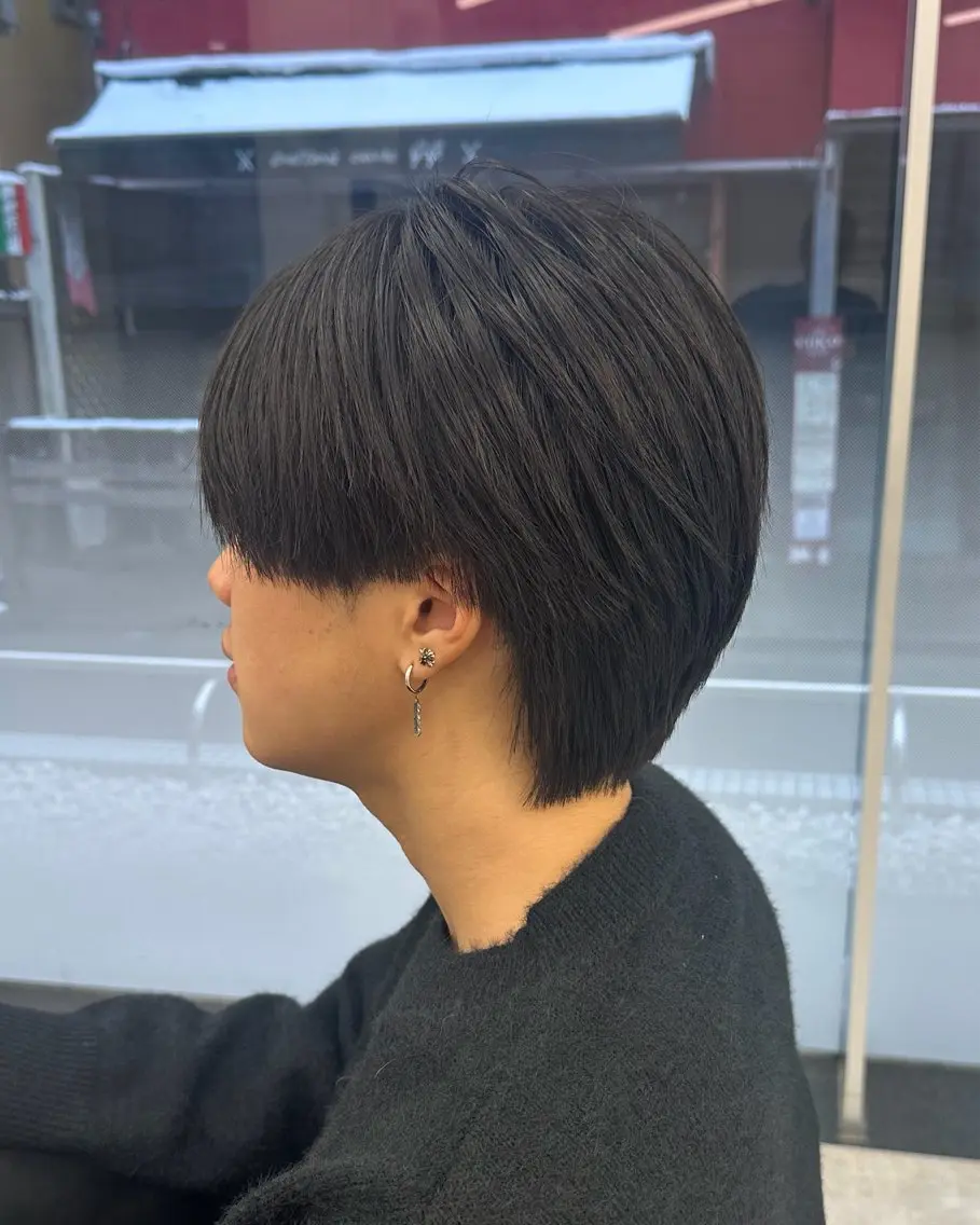 メンズ カット あおき いおりのヘアスタイル