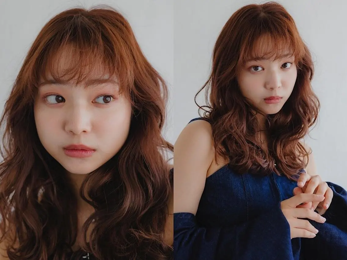 ロング カット ヘアカラー トリートメント _WHITE 高槻のヘアスタイル