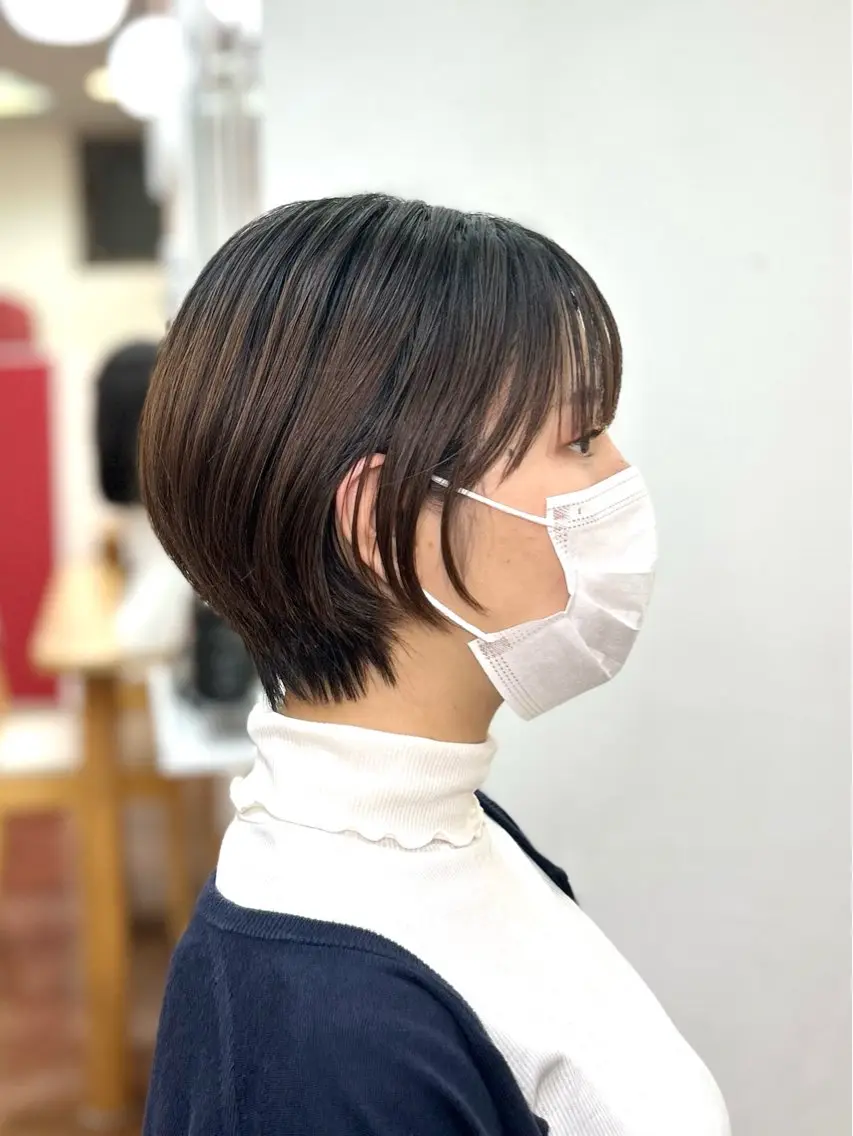 ショート ショートボブ ボブ ショートヘア 冨田 豊のヘアスタイル