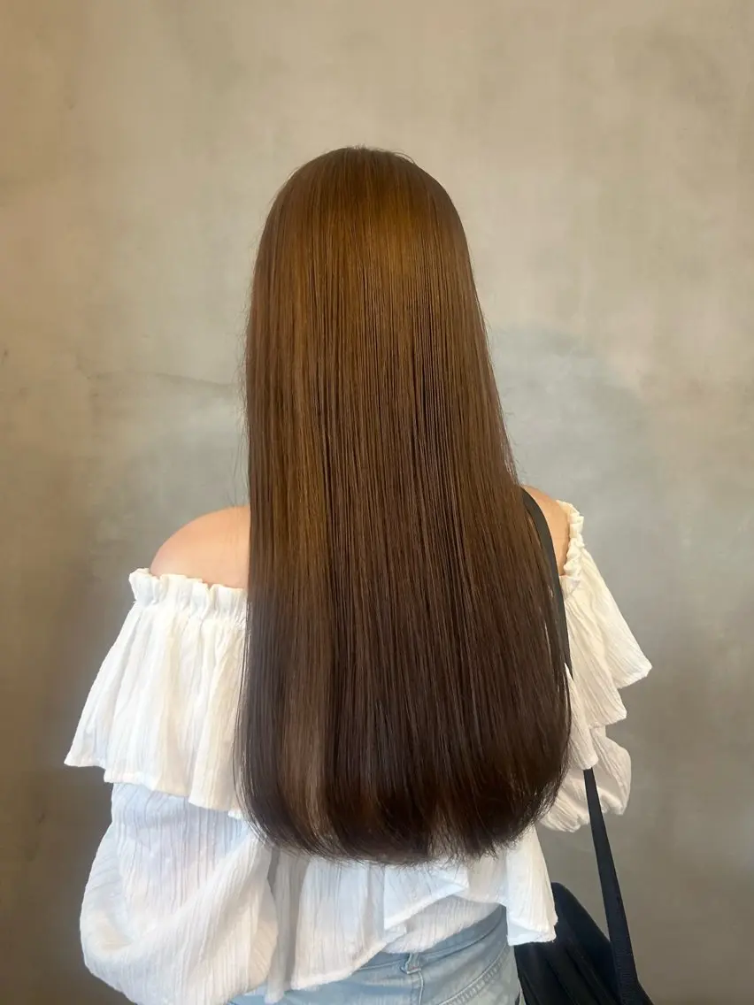 ロング カラー ベージュカラー ヘアカラー haco ￤ mikotoのヘアスタイル